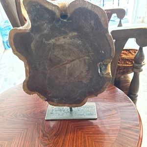 Homegoods Wood Art on Stand